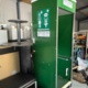 Commercial-grade, GRP (Glass Reinforced Plastic) enclosed Emergency Safety Shower and Eyewash Cubicle